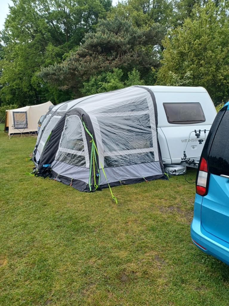 Voortent, Ophalen