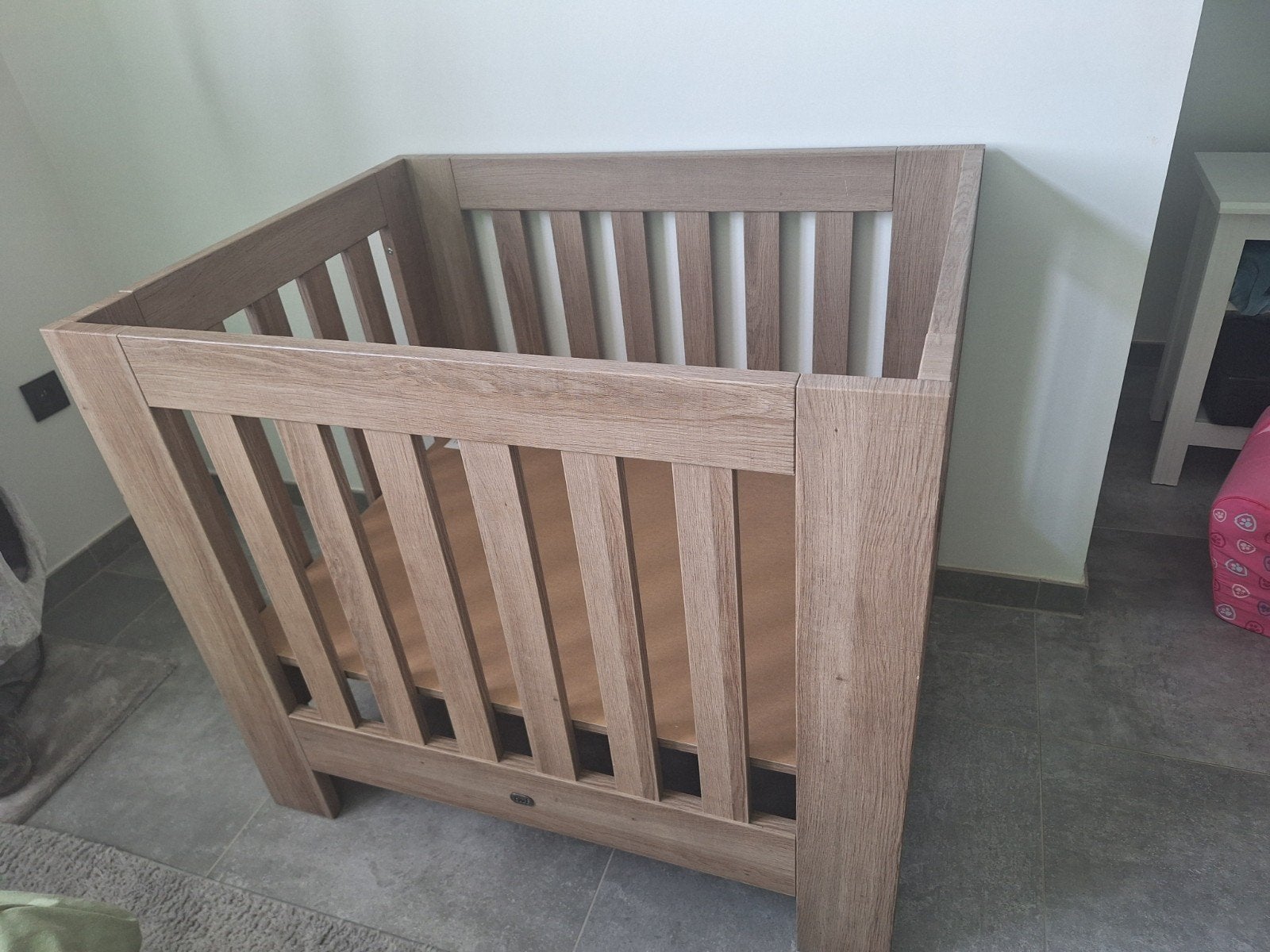 baby park  TWF, Ophalen, Gebruikt, Vierkant, In hoogte verstelbaar