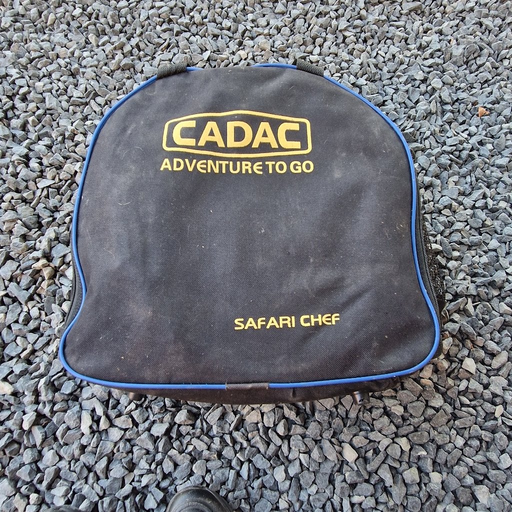 Gas barbeque camping, Ophalen, Gebruikt, Zie foto