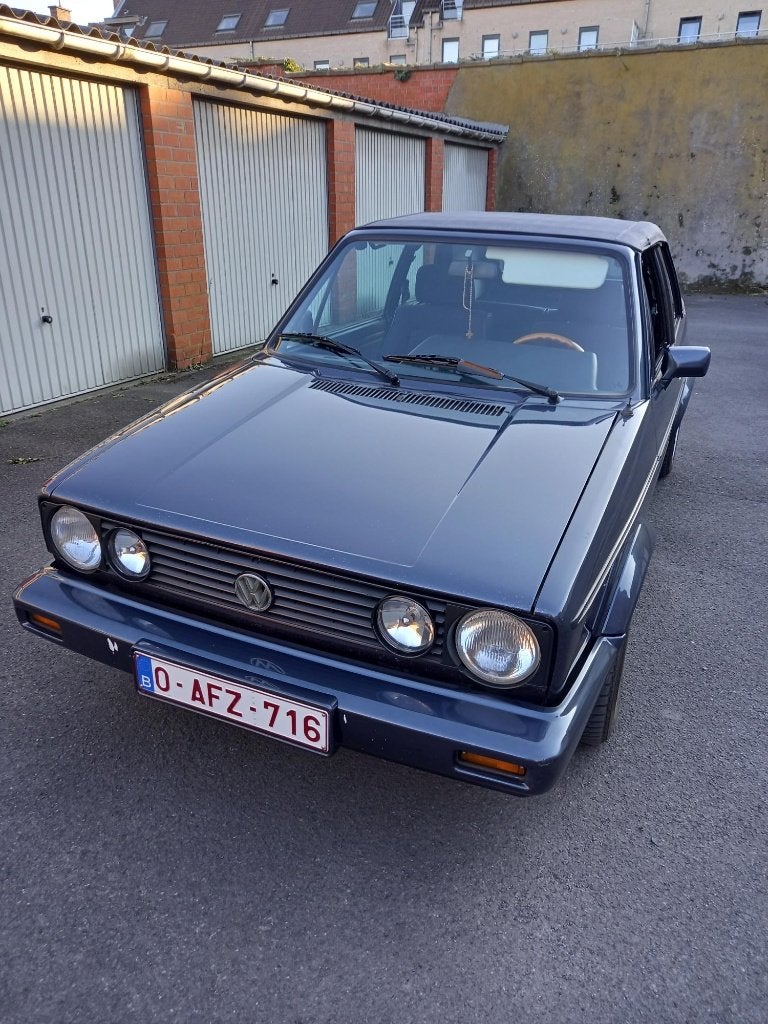 GOLF CABRIOLET, Auto's, Voorwielaandrijving, 4 zetels, Stof, Blauw