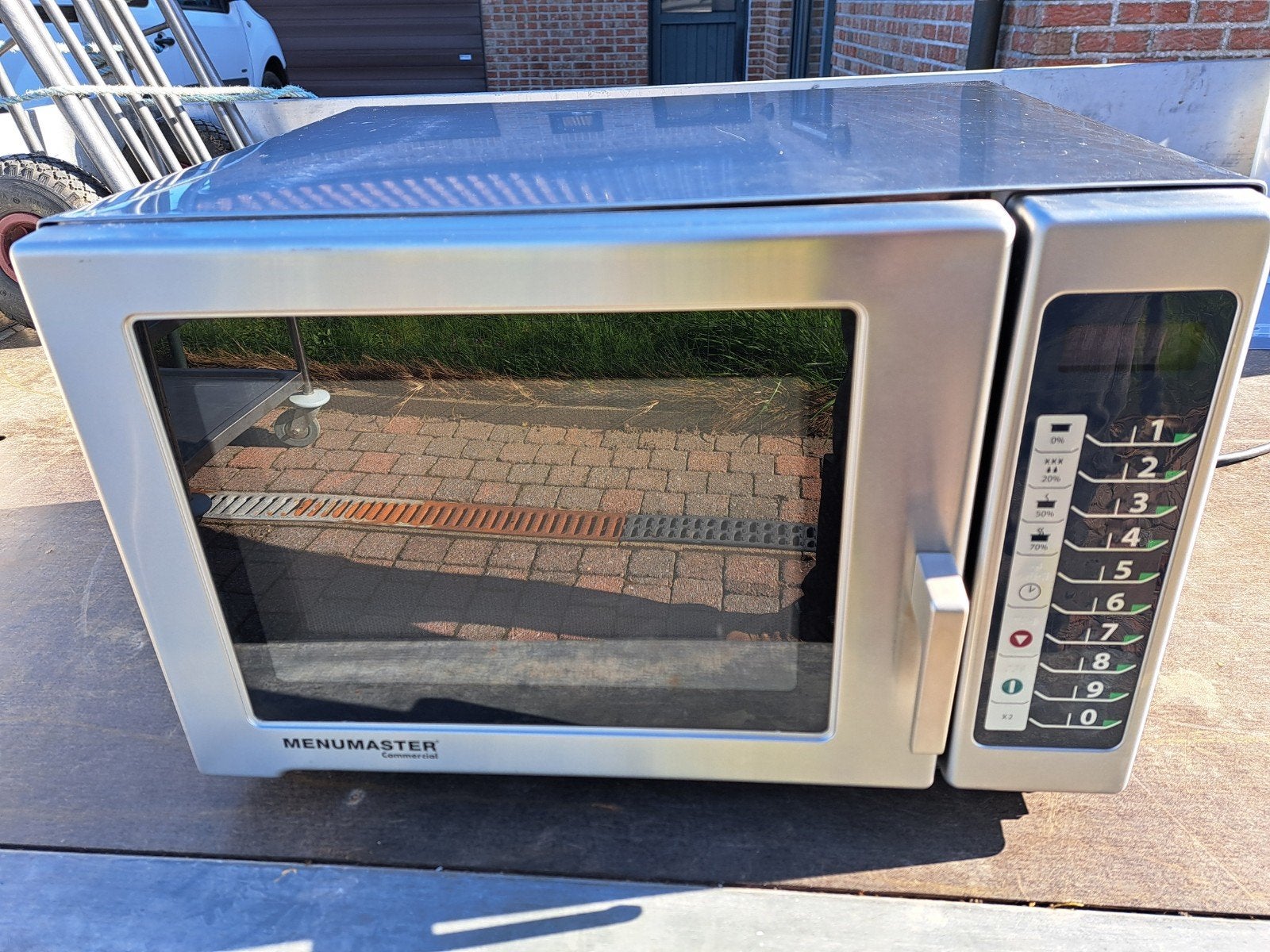 MENUMASTER RFS518TS (1800W) Professionele Microgolfoven, Ophalen