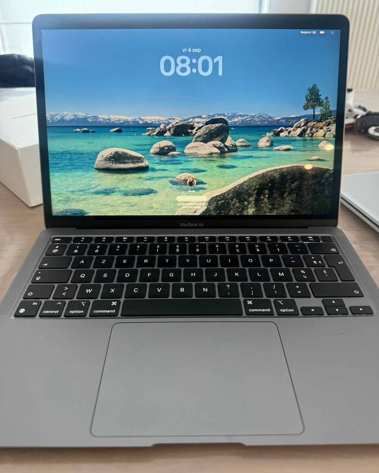 Macbook Air M1 te koop als nieuw, Enlèvement ou Envoi, Comme neuf, MacBook