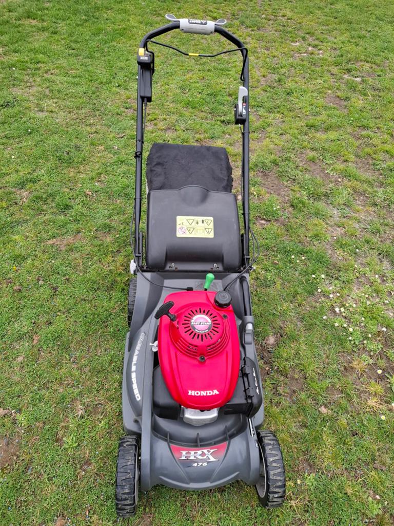 Tondeuse à gazon à essence Honda HRX 476 VY., Enlèvement, Bac de ramassage
