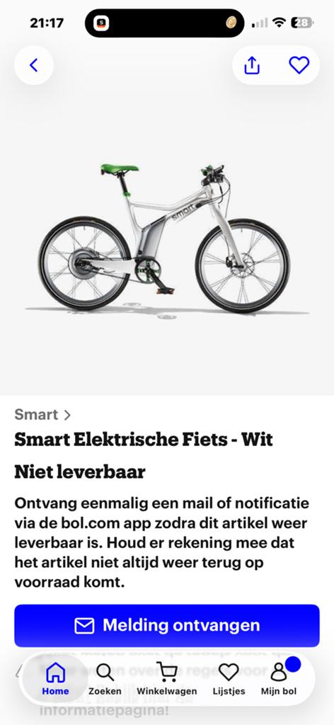 Smart elektrische fiets niew staat, Fietsen en Brommers, Fietsen | Driewielers, Ophalen, Zo goed als nieuw