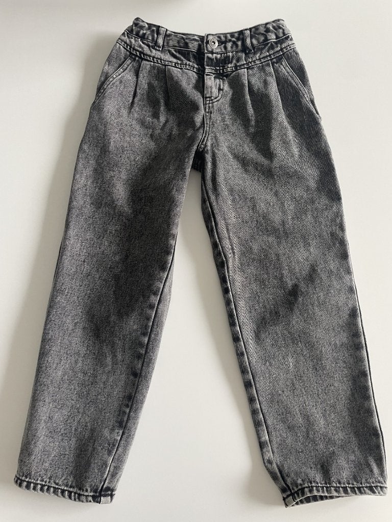 Jeans noirs taille 128 de la marque CKS, en parfait état !, Pantalon, Enlèvement ou Envoi, Cks, Comme neuf