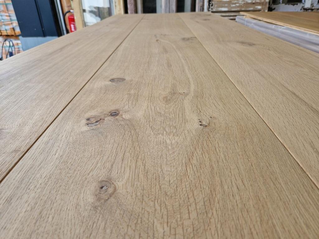 PARQUET EN BOIS RÉSIDUEL ; PARQUET EN CHÊNE LARGE DE 115 M2, Enlèvement