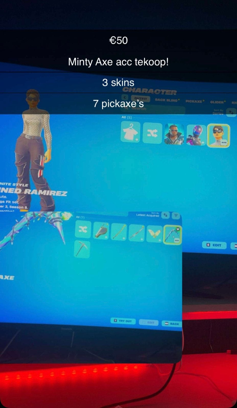 Minty axe fortnite, Enlèvement ou Envoi, Comme neuf