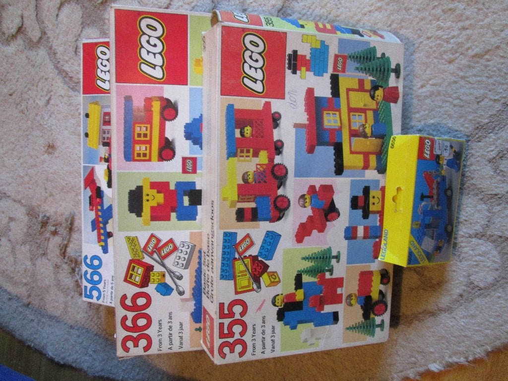 Lego dozen (vintage), Kinderen en Baby's, Ophalen, Zo goed als nieuw, Complete set, Lego
