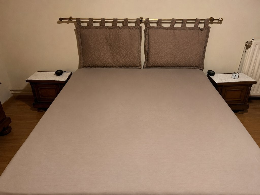Waterbed, Huis en Inrichting, Slaapkamer | Bedden, Ophalen, Overige materialen, Gebruikt, Zwart
