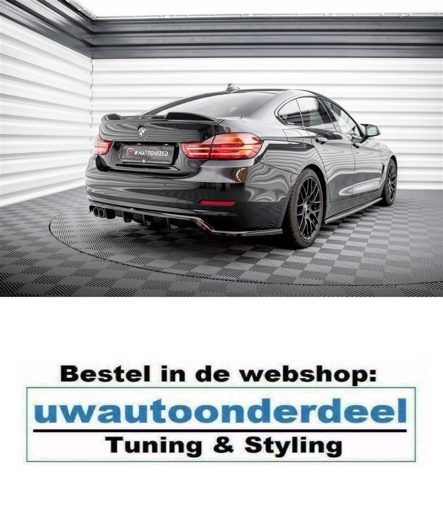 Maxton Design Spoiler Splitter Lip Voor Bmw F36 Gran Coupe, Envoi