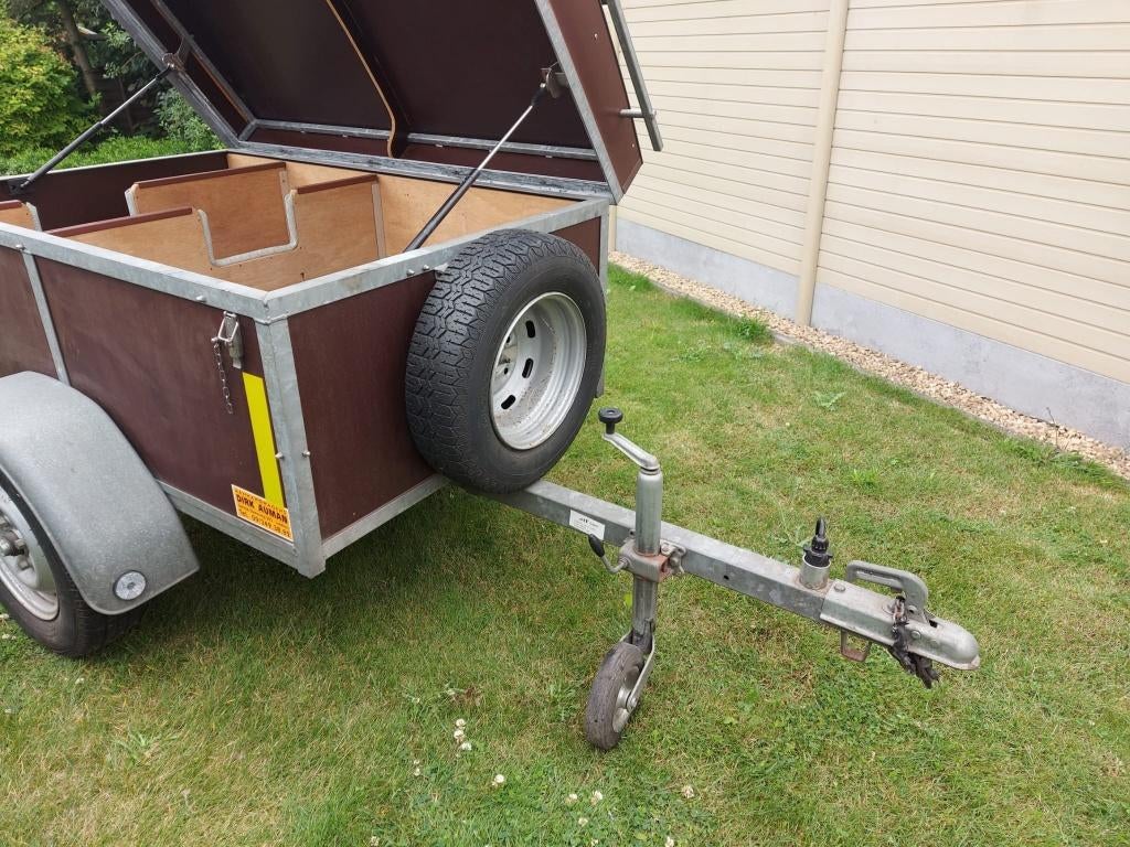 Dichte aanhangwagen, Auto diversen, Aanhangers en Bagagewagens, Ophalen, Gebruikt