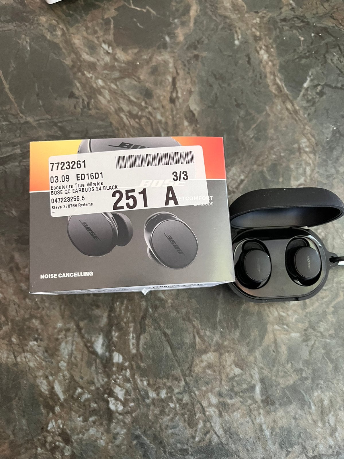 Bose QC earbuds 24, Telecommunicatie, Mobiele telefoons | Oordopjes, Ophalen, Zo goed als nieuw, Bose
