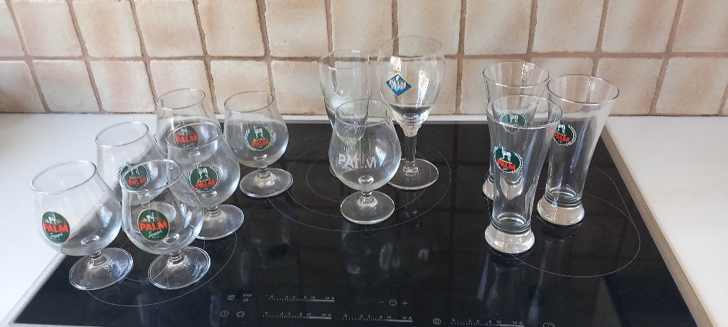 Palmglazen, Enlèvement, Utilisé, Verre ou Verres, Palm