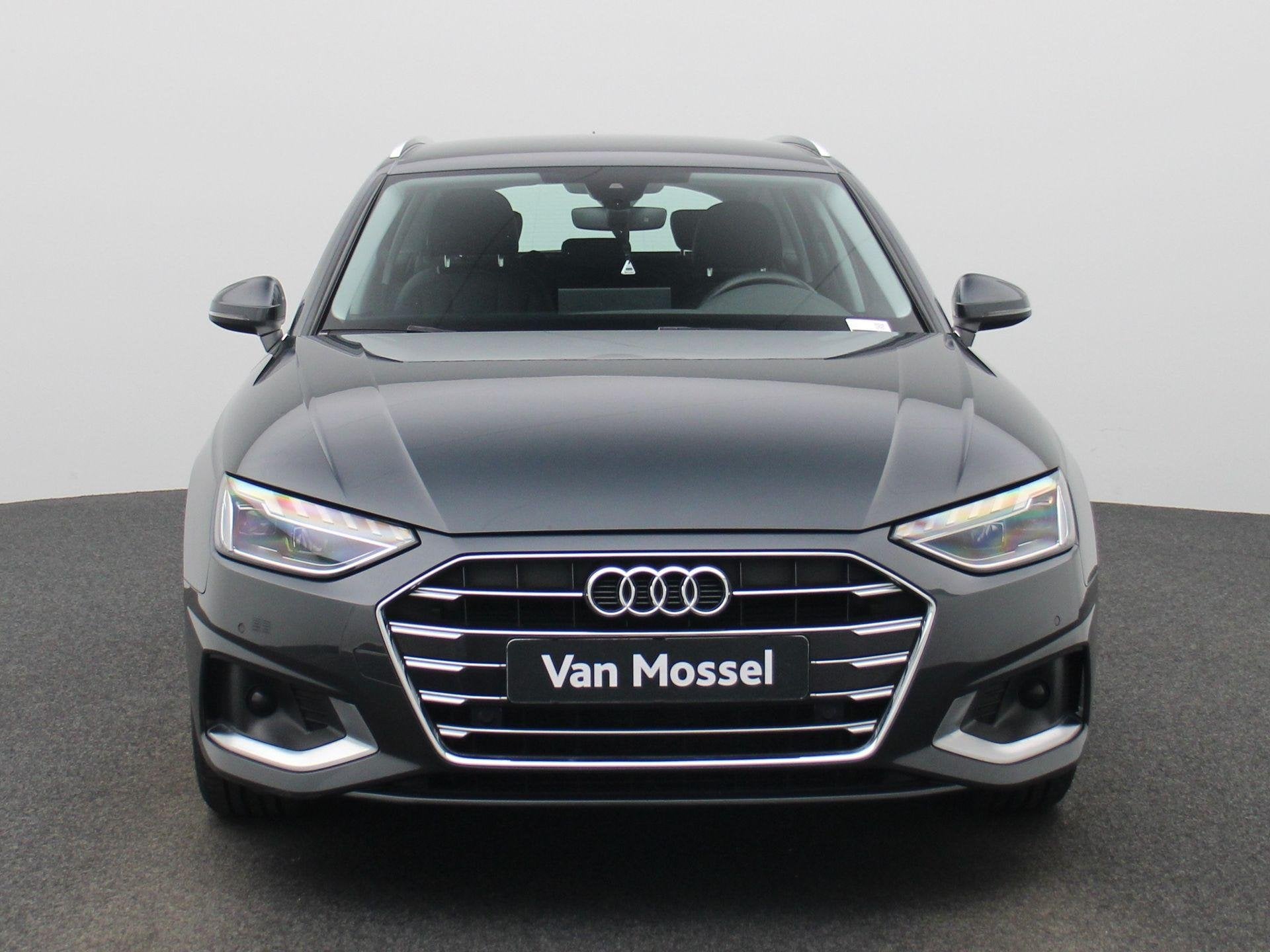 Audi A4 Avant 2.0 35 TDi 120kW S tronic Attraction B.E LEDER, Auto's, Stof, Gebruikt, Zwart, 4 cilinders