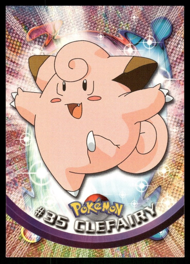 Clefairy 35/144 - Topps Series 1 (NM), Envoi, Utilisé