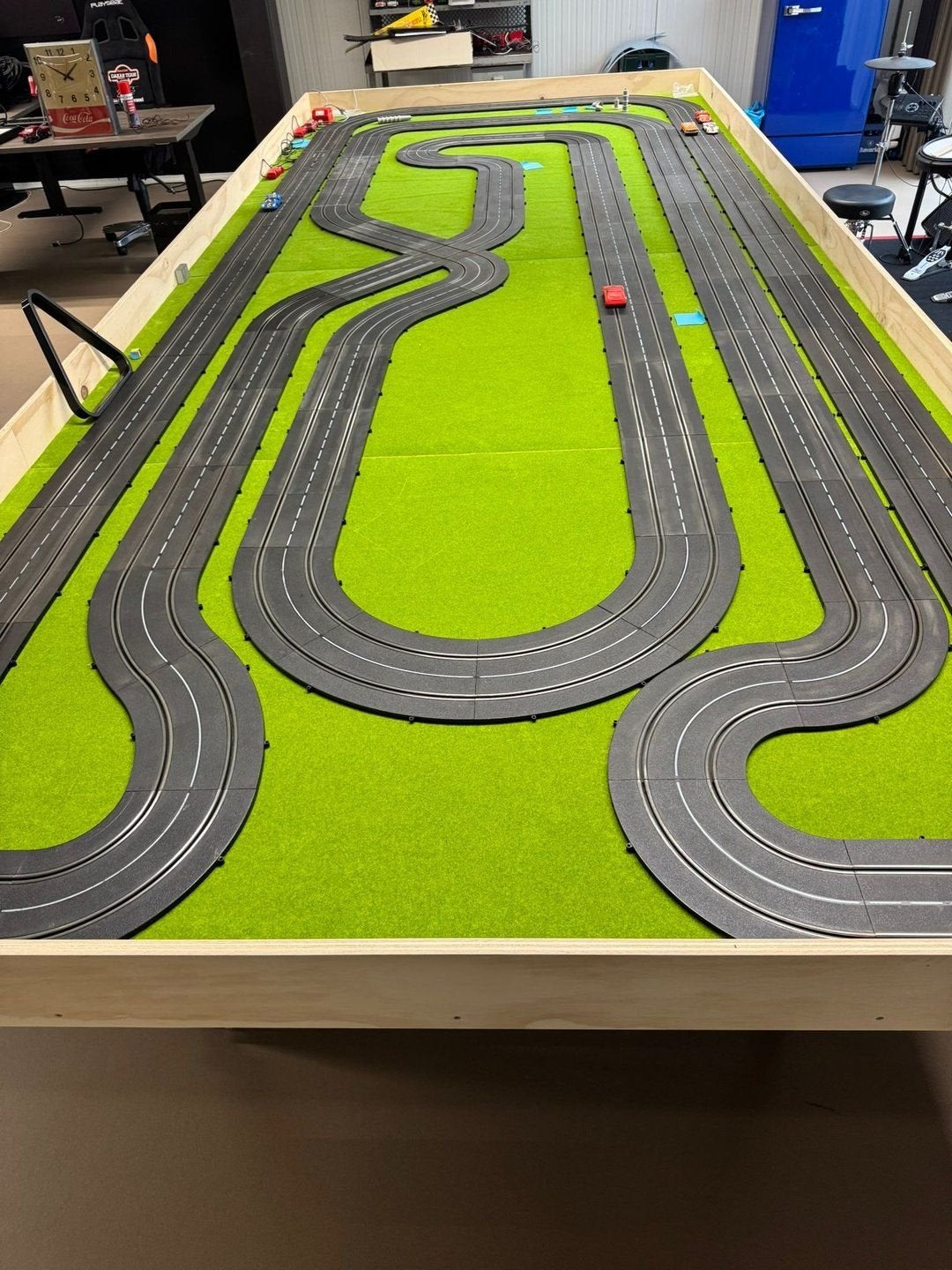 carrera baan incl tafel, -, -, Enlèvement, Utilisé