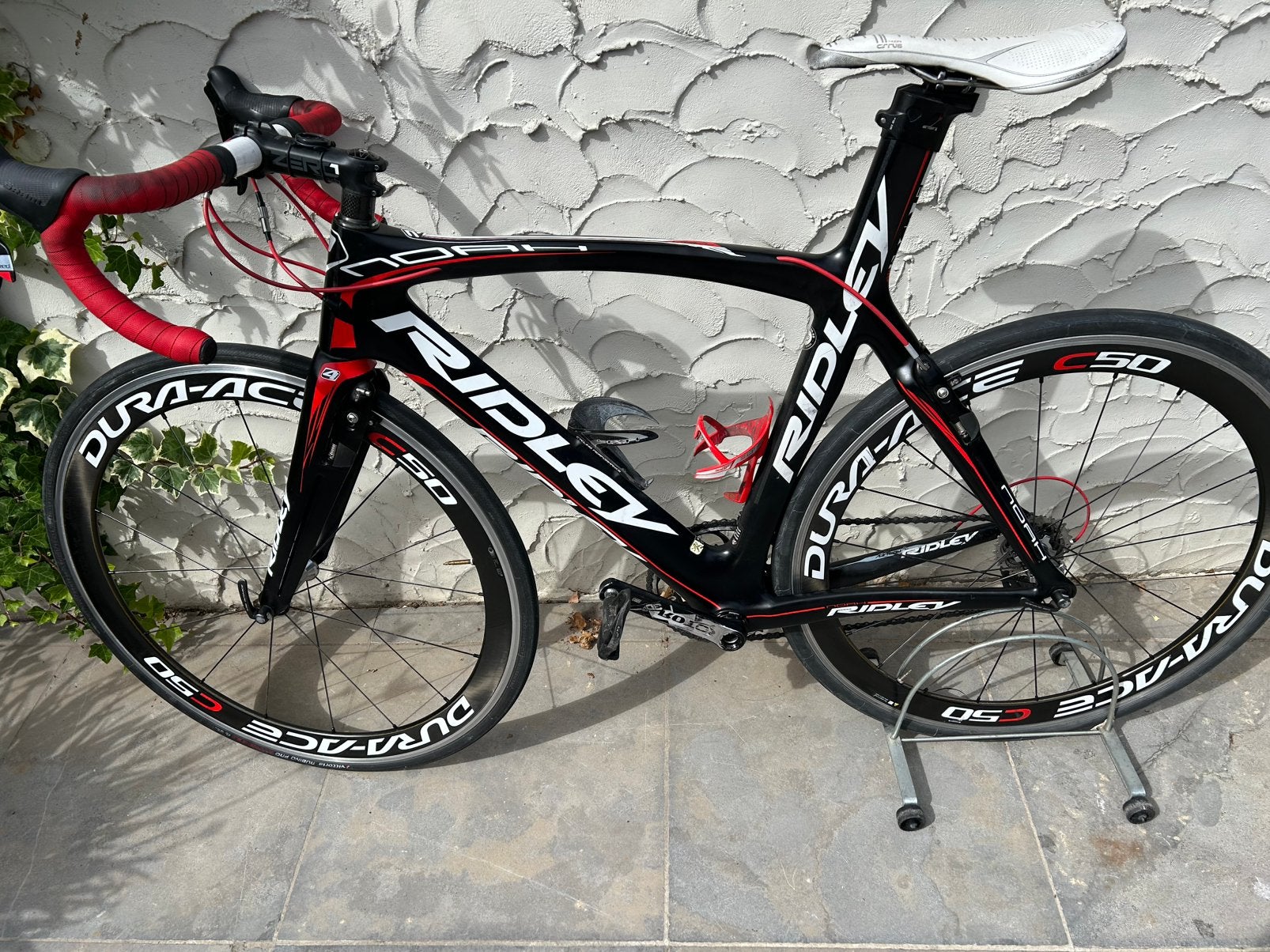 Ridley fiets maat smal, 28 inch, Gebruikt, Carbon, Velgrem