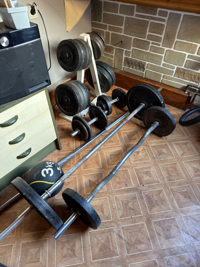 KETTLER, Sports & Fitness, Enlèvement, Utilisé, Plaques d'haltères
