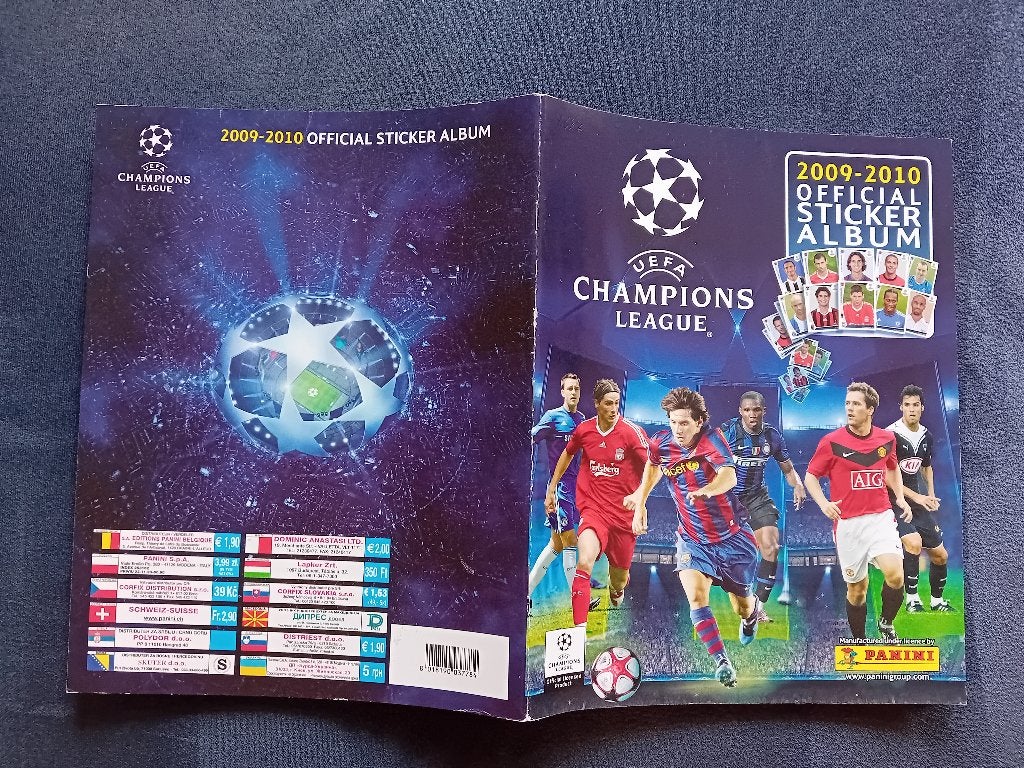 lege panini albums Football - WK - EURO, Ophalen of Verzenden, Nieuw, Meerdere plaatjes