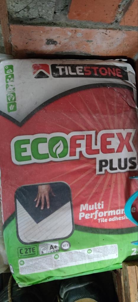 Zak tegellijm wit, Doe-het-zelf en Bouw, Tegels, Ophalen