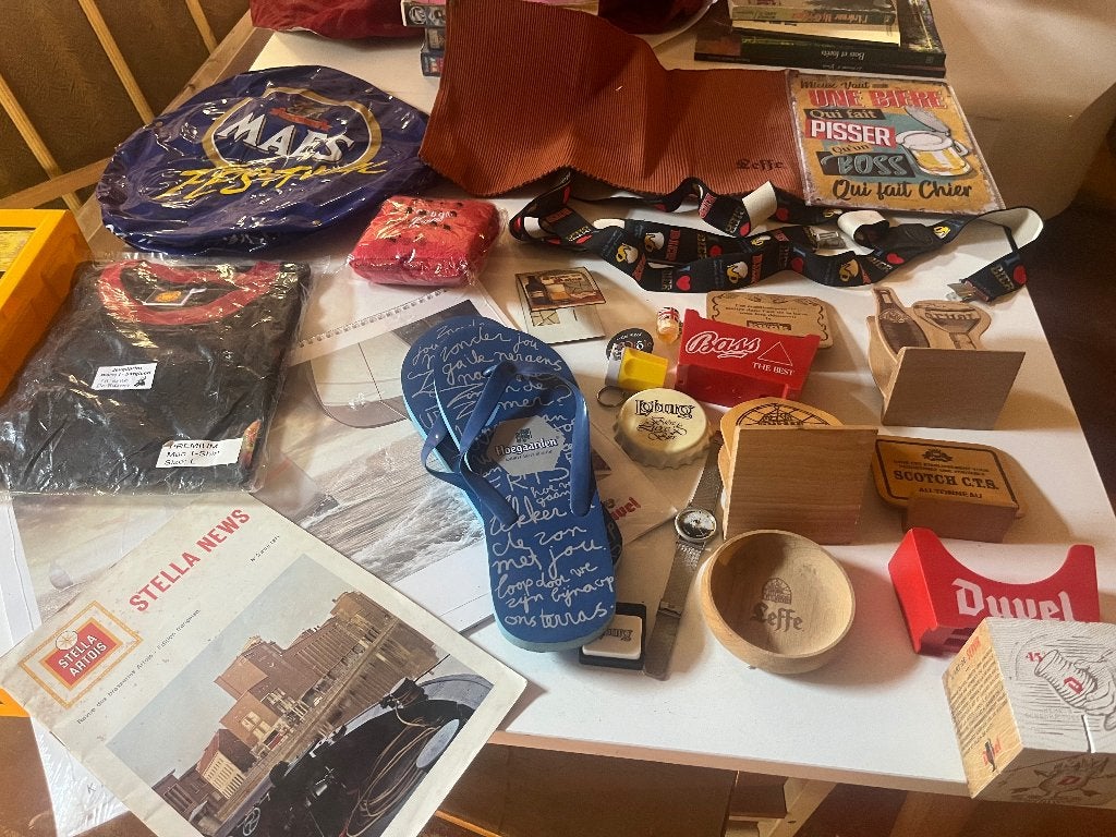 Bières, Verzamelen, Biermerken, Ophalen, Gebruikt, Overige typen, Jupiler
