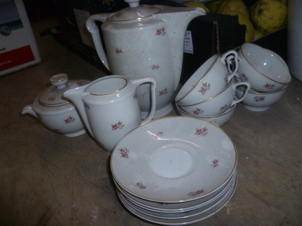 OUD KOFFIE SERVIES, Antiek en Kunst, Ophalen