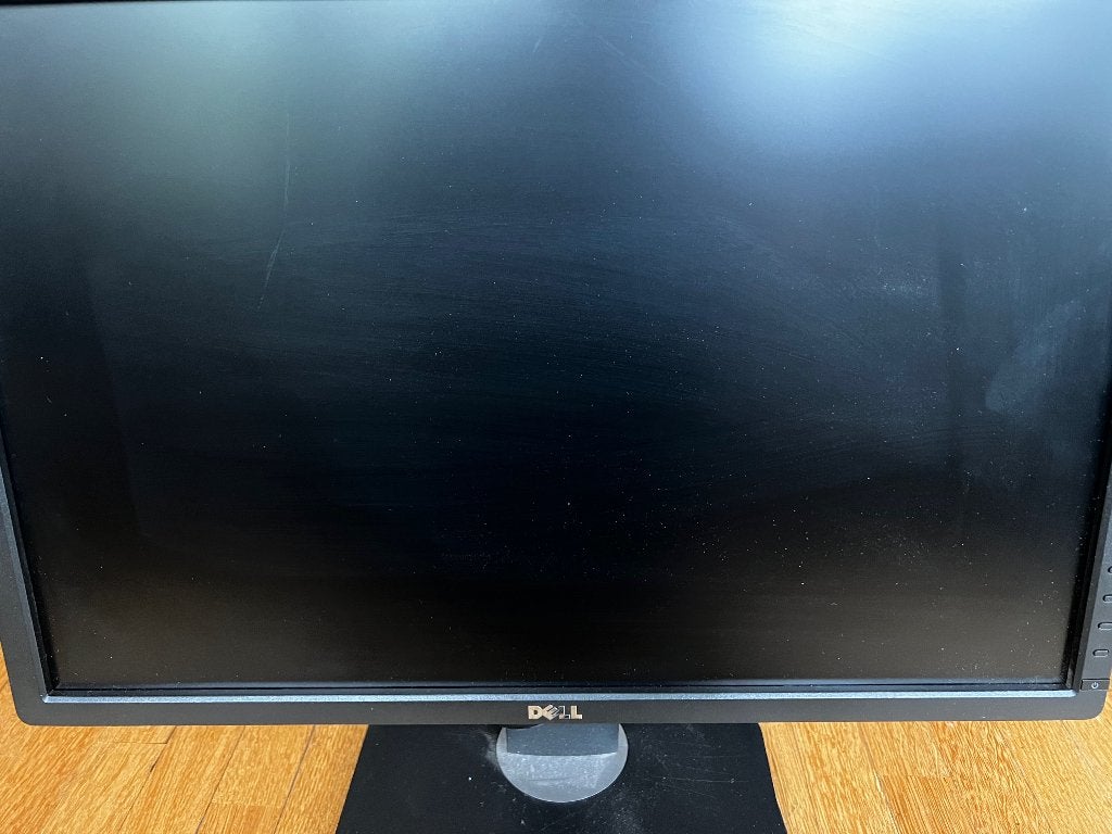 Computerscherm monitor Dell 24 inch, Computers en Software, Monitoren, Ophalen, HDMI, In hoogte verstelbaar, DELL