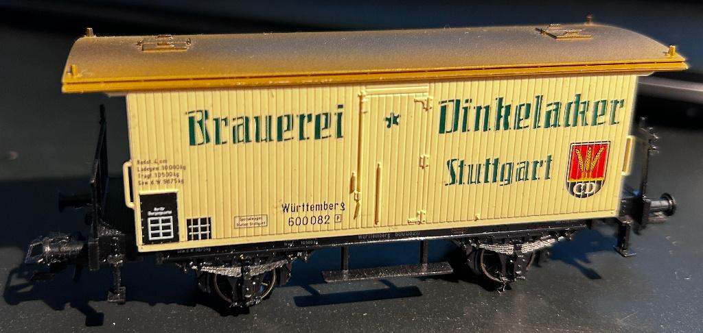 3293. Wagon couvert des K.W.St.E H0 Märklin., Enlèvement ou Envoi, Utilisé, Wagon, Märklin
