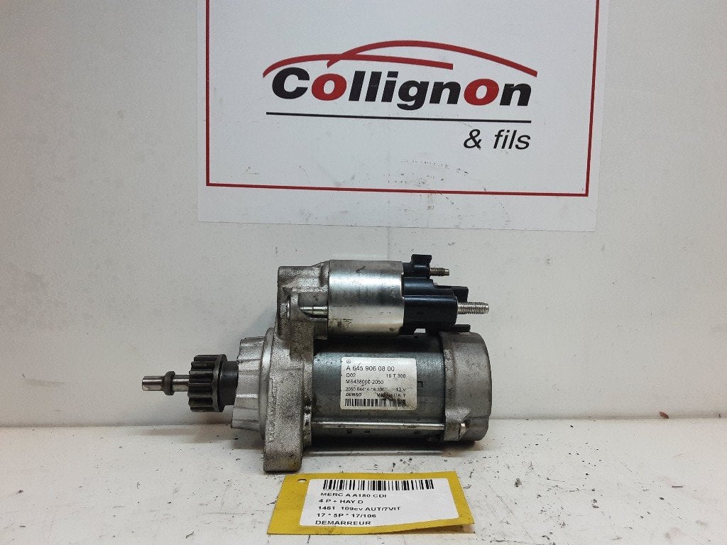 DÉMARREUR Mercedes-Benz A (W176) (A6459060800), Mercedes-Benz, Mevr. I. Hauben, Utilisé, Rue de l'Espoir 34 34
4030  GRIVEGNÉE, BE