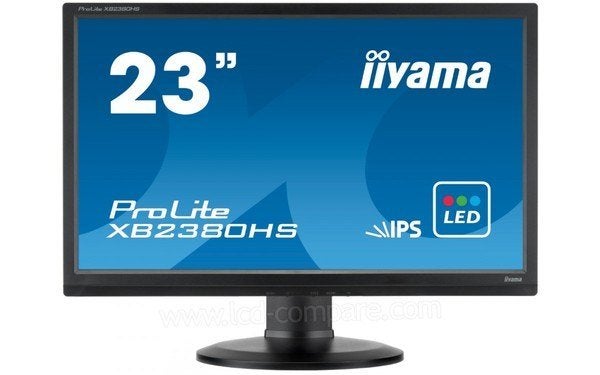 2 schermen prolite xb2380hs iiyama, Ophalen, Zo goed als nieuw
