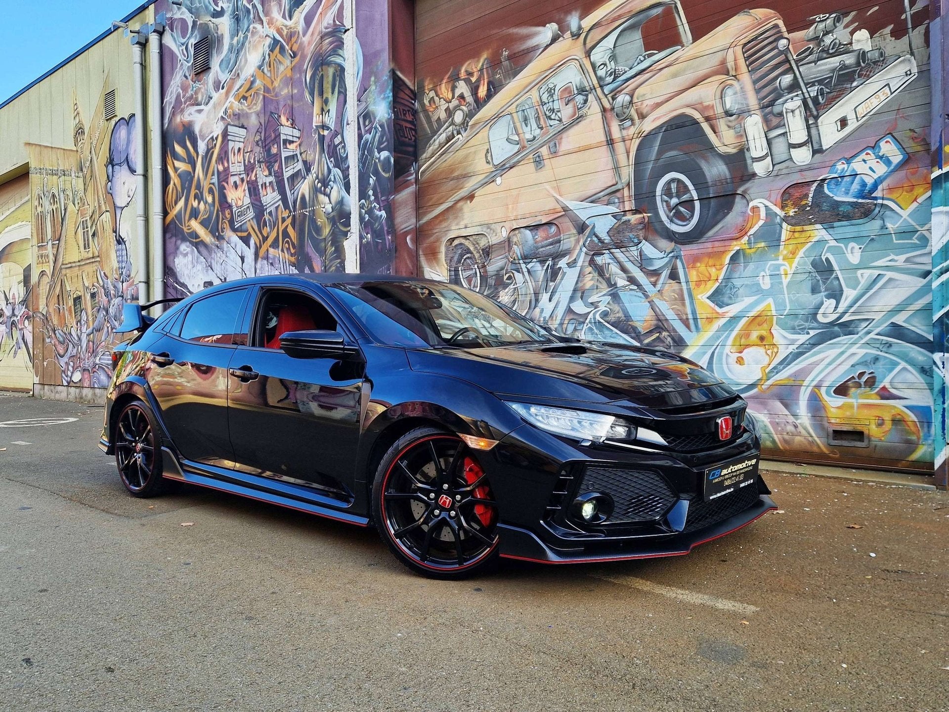 Honda Civic Civic Type R 2.0 i-VTEC, Auto's, Dealer onderhouden, Gebruikt, 4 cilinders, Zwart