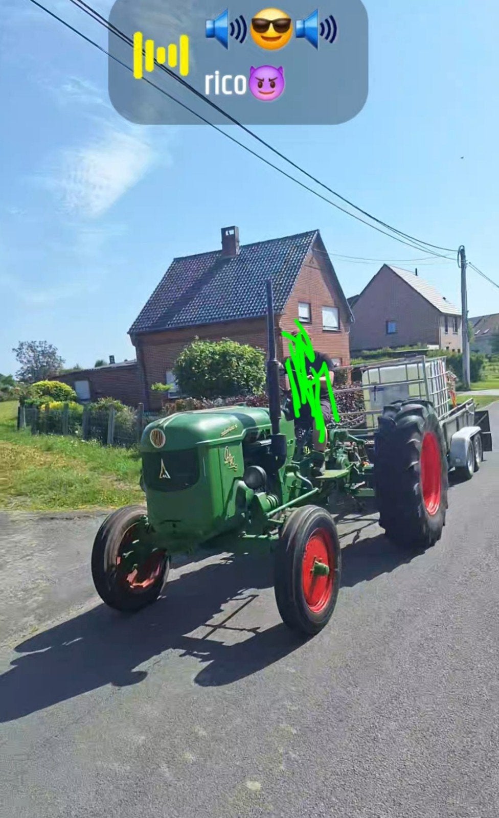 Deutz d 40 s1, Enlèvement