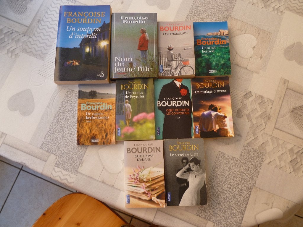Superbes romans de FRANCOISE BOURDIN, Livres, Romans, Enlèvement, Utilisé, Françoise Bourdin, Europe autre