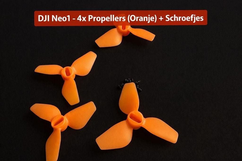 DJI Neo1 – 4x Propellers [Oranje] + Schroefjes!, Ophalen of Verzenden, Nieuw, DJI