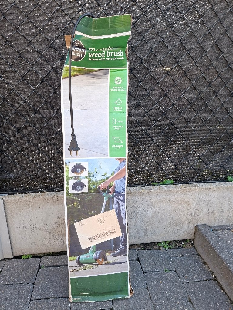 Onkruidborstel., Tuin en Terras, Ophalen, Zo goed als nieuw