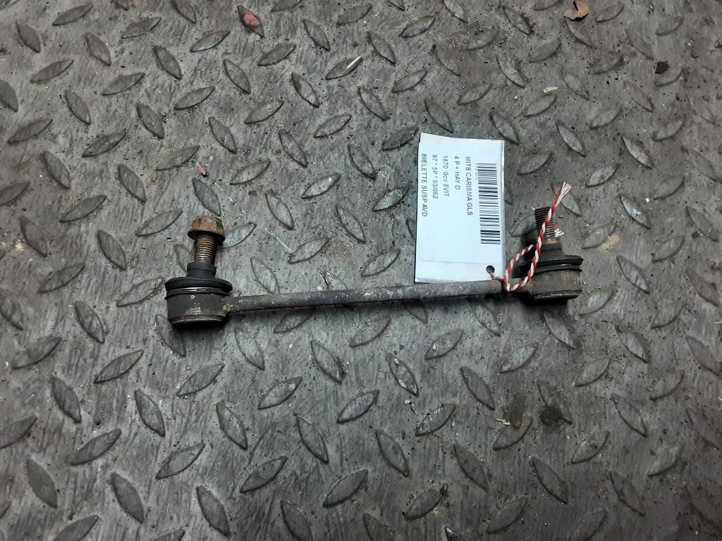 BIELLETTE DE BARRE STABILISATRICE AVANT DROIT Carisma, Mevr. I. Hauben, Utilisé, Mitsubishi, Rue de l'Espoir 34 34
4030  GRIVEGNÉE, BE
