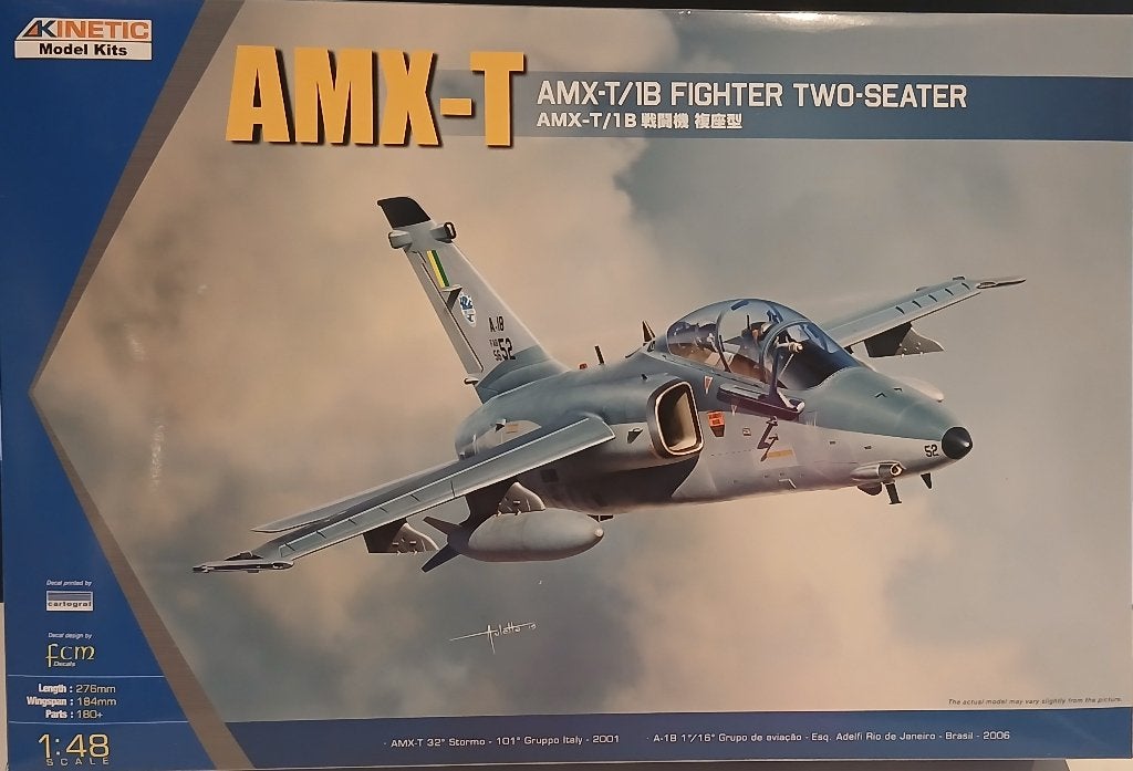 Kinetic (K48027): Embraer AMX-T / 1B Fighter two seater 1:48, Neuf, Enlèvement ou Envoi, Avion, Plus grand que 1:72