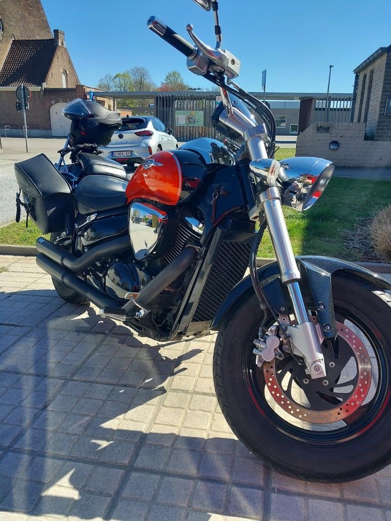 Suzuki intruder 800, custom, prachtige uitlaat, Motos, Motos | Suzuki, Occasion, Particulier, Transmission par cardan, 800 cm³