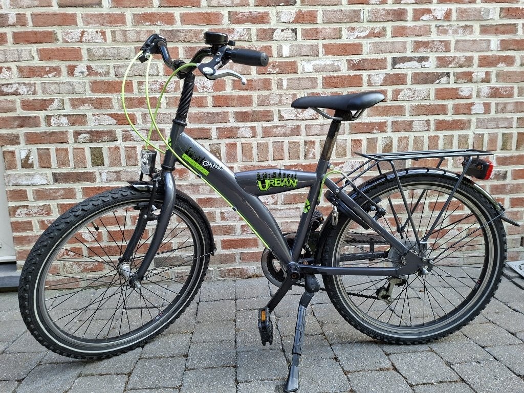 Urban Grunge kinderfiets 22 inch – 6 versnellingen, Fietsen en Brommers, Ophalen, 20 inch of meer, Gebruikt, Velgrem
