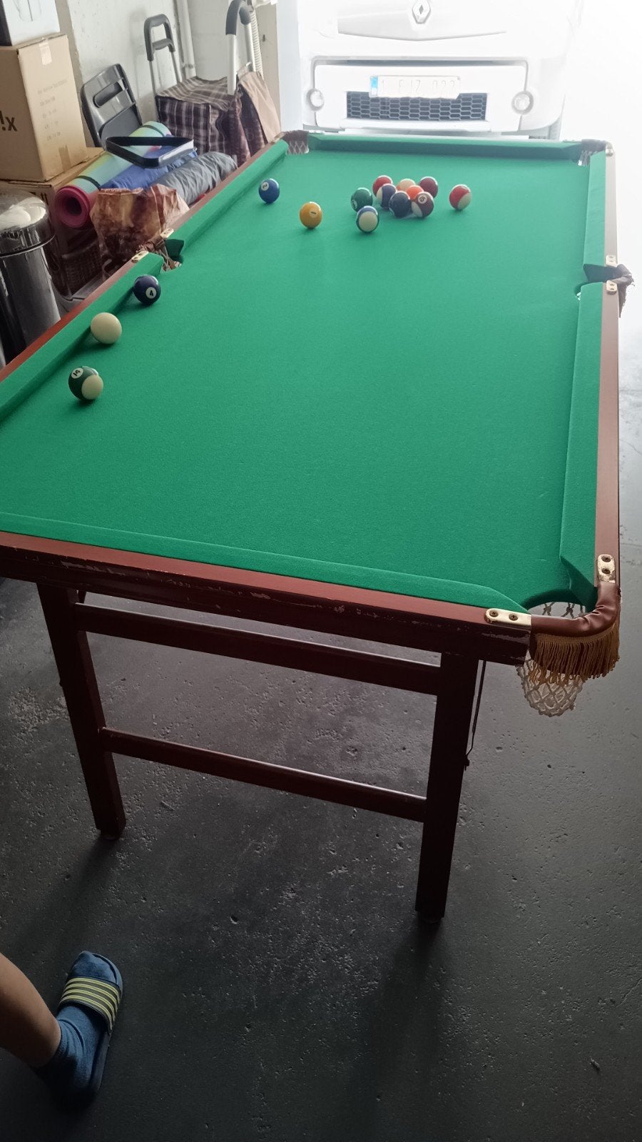Billard, Enlèvement