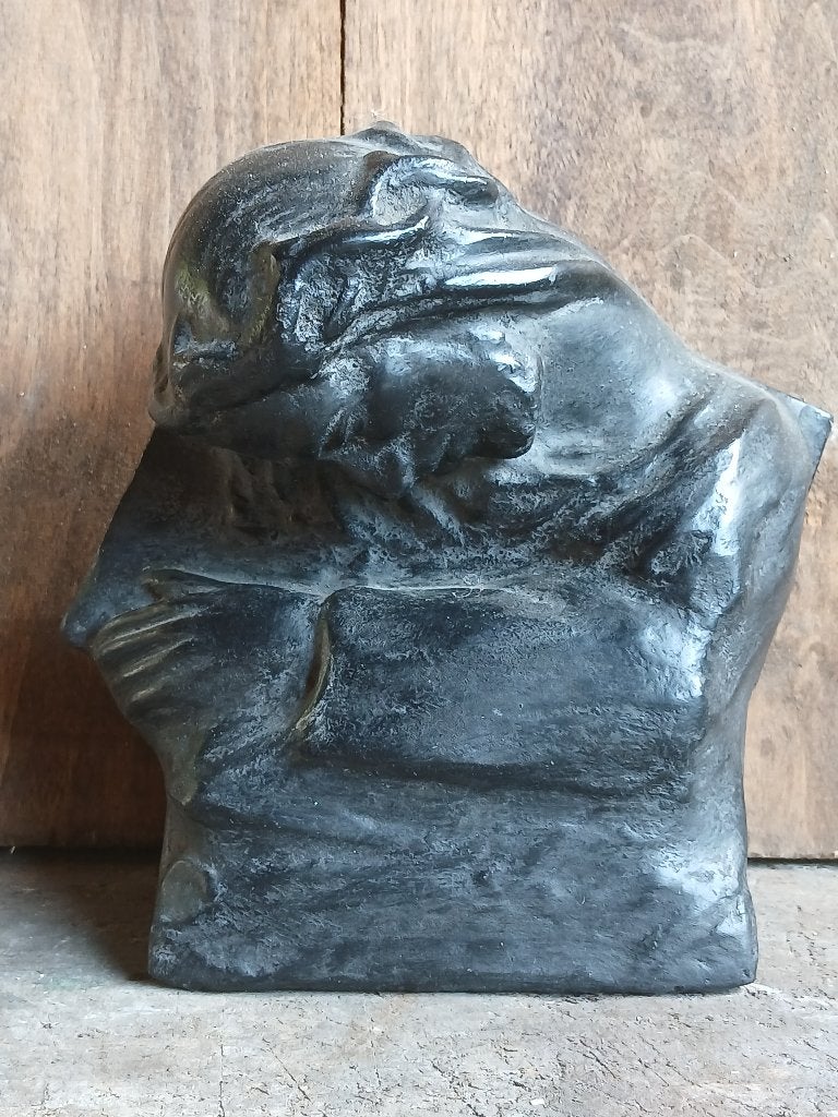 Georges Wasterlain voorontwerp kruisweg, Gemerkt, Minder dan 20 cm, Buste, Ophalen of Verzenden