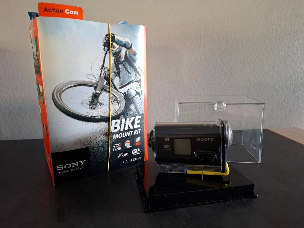 Sony HDR-AS30 Bike Edition, Audio, Tv en Foto, Actiecamera's, Ophalen, Sony