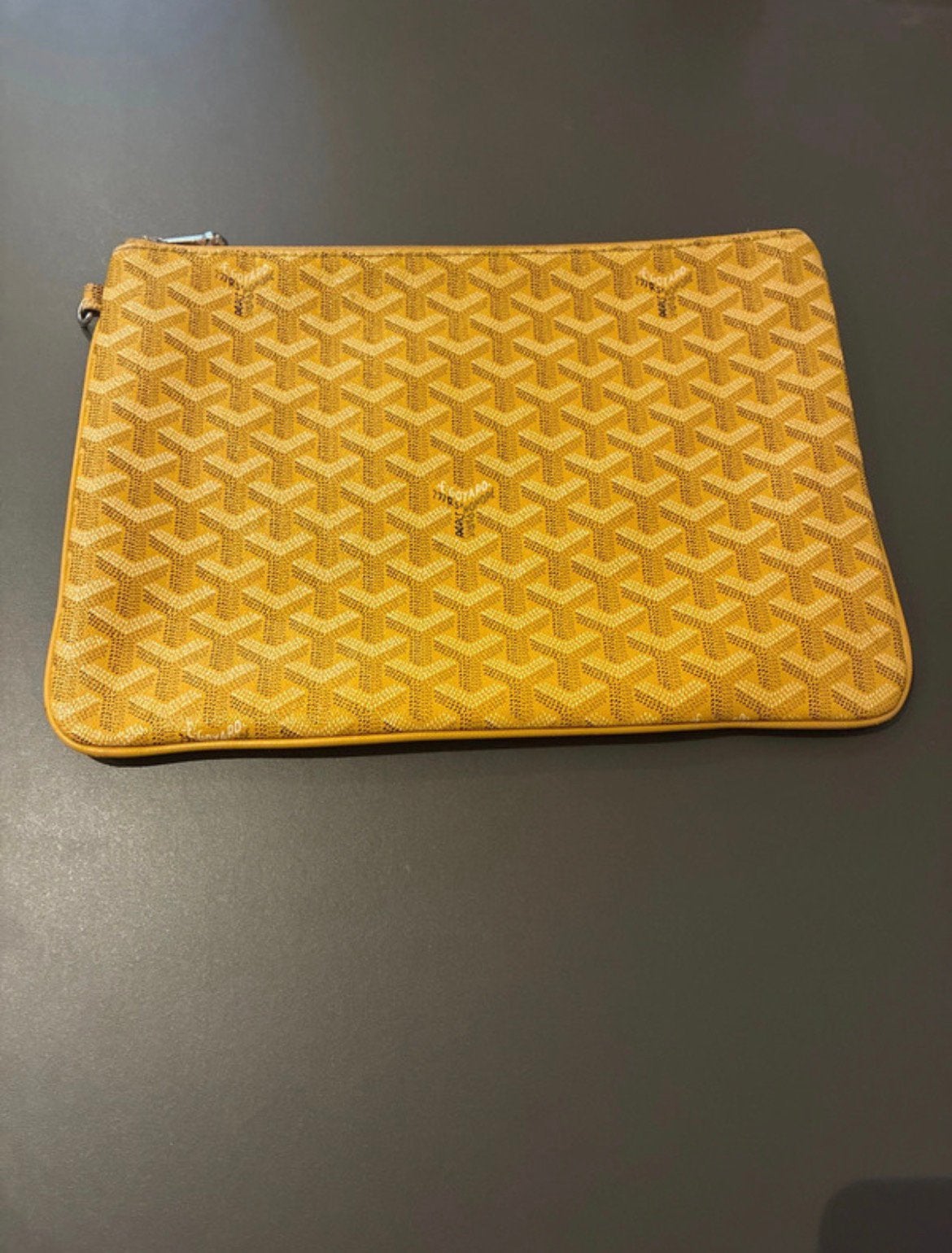 Sacoche Goyard MM AUTHANTIQUE, Bijoux, Sacs & Beauté, Autres marques, Cuir, Jaune, Comme neuf