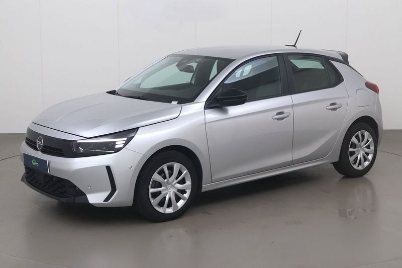 Opel Corsa 1.2 turbo edition s/s 100 AT, Autos, Opel, Argent ou Gris, Entreprise, Autre, Noir