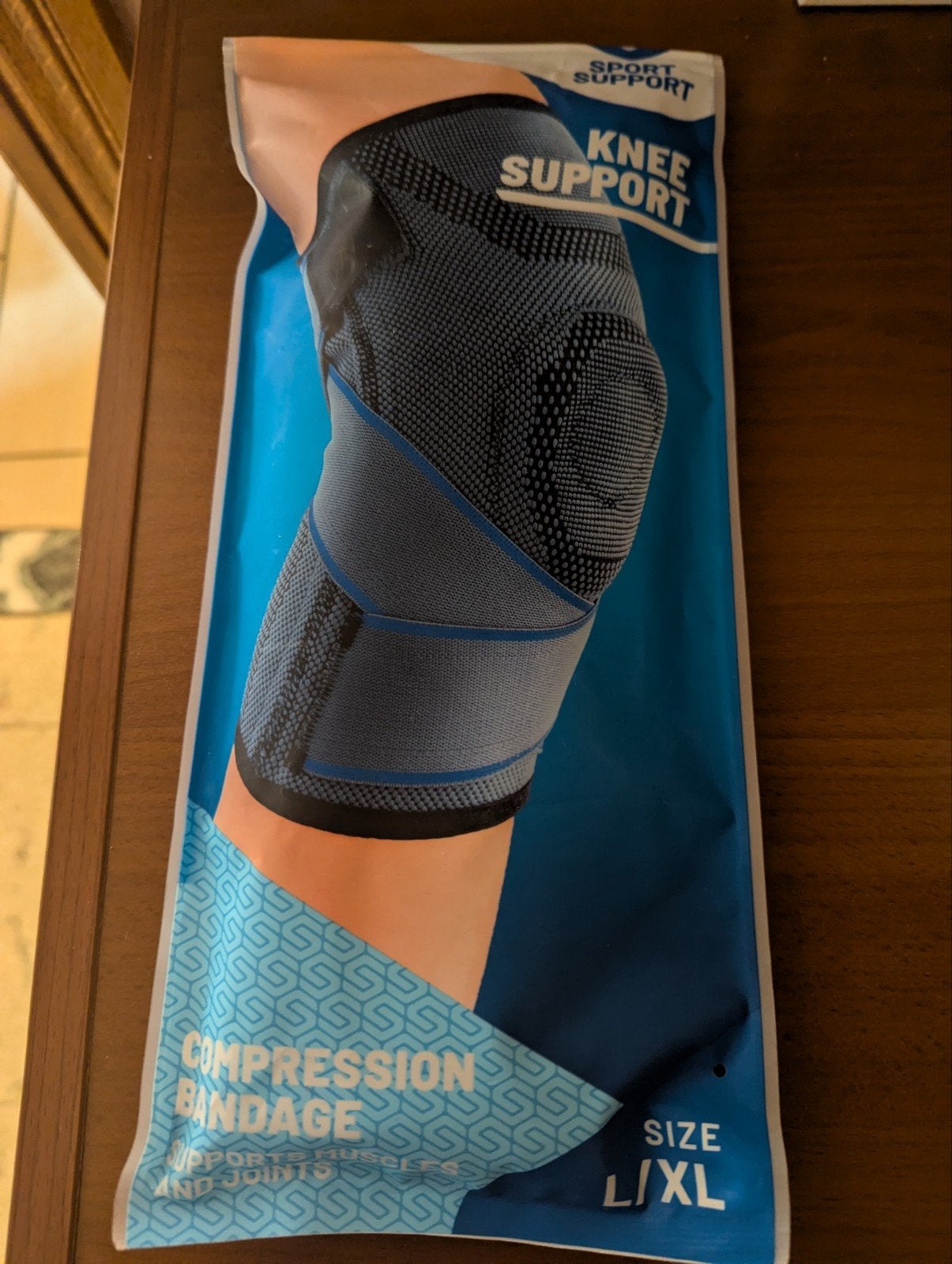 knie brace nieuw maat L/XL, Ophalen