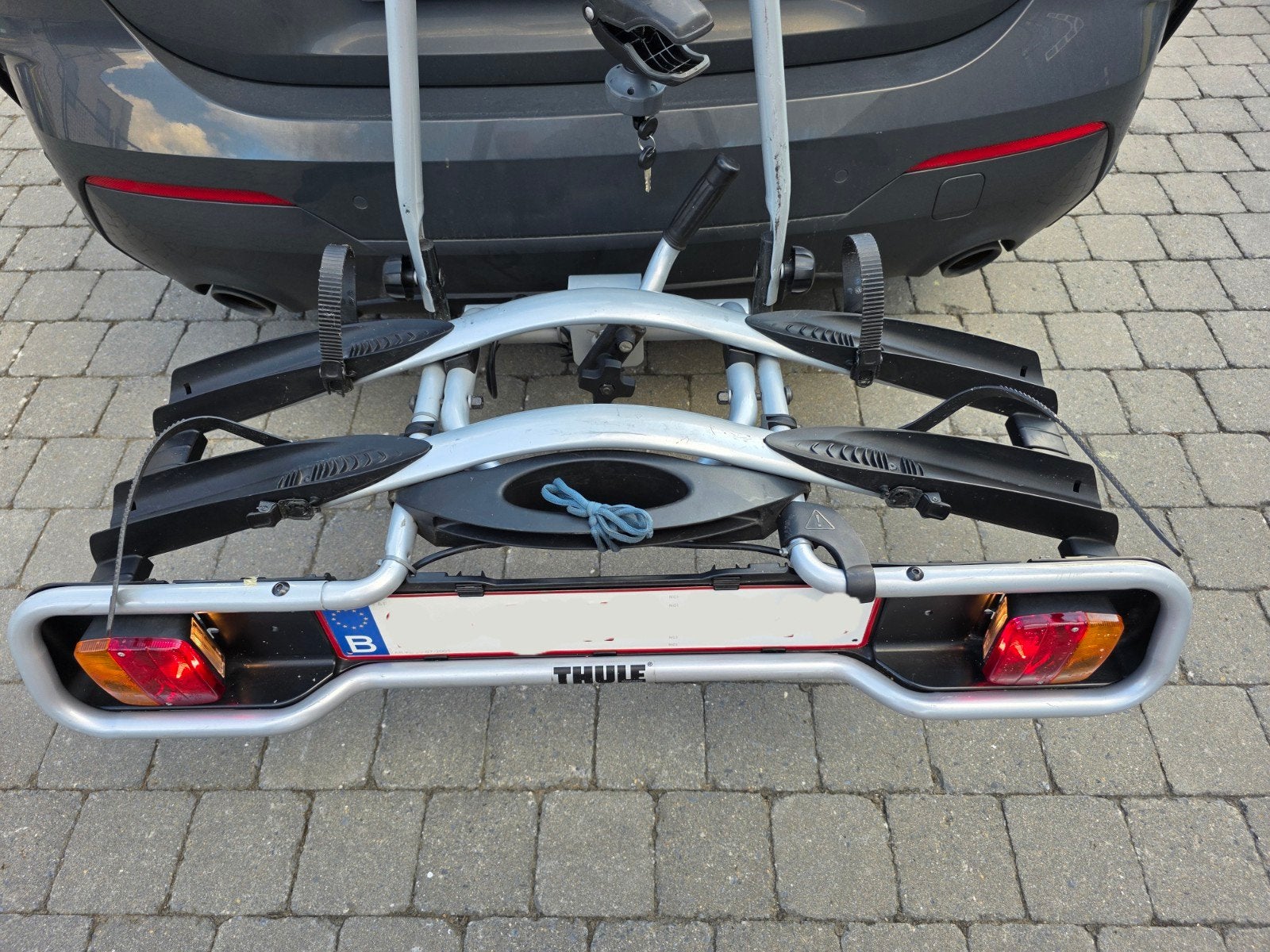 Fietsendrager Thule, Ophalen
