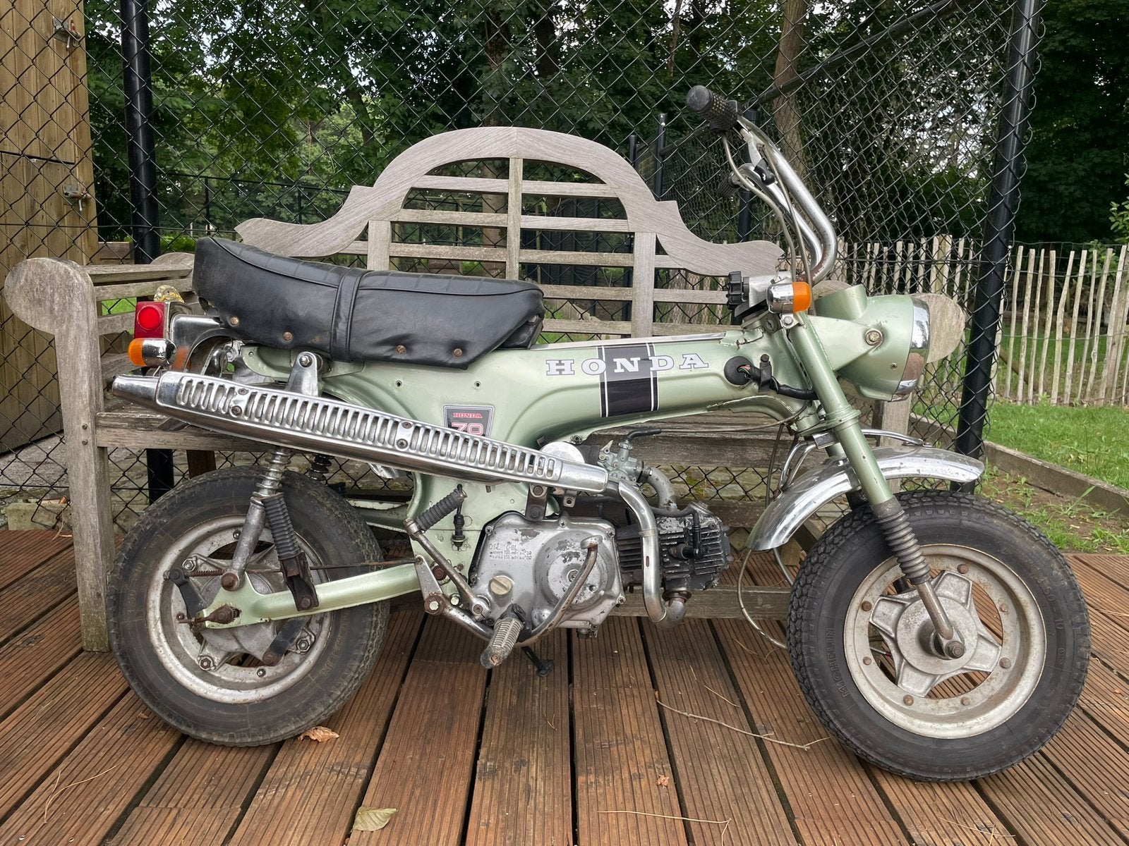 Honda dax, Fietsen en Brommers, Brommers | Honda, Ophalen, Zo goed als nieuw