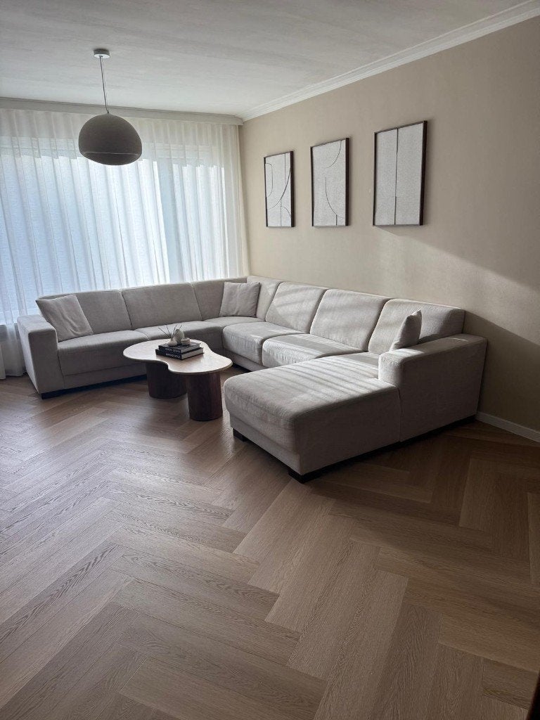 Chaise à café - beige, Enlèvement, Utilisé