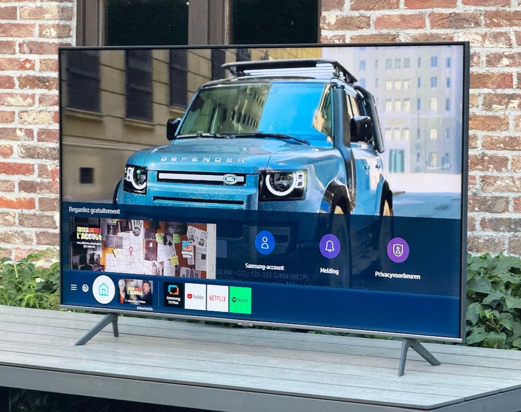 Samsung QLED 55" 4K Smart TV, Ophalen, QLED, Zo goed als nieuw, Samsung