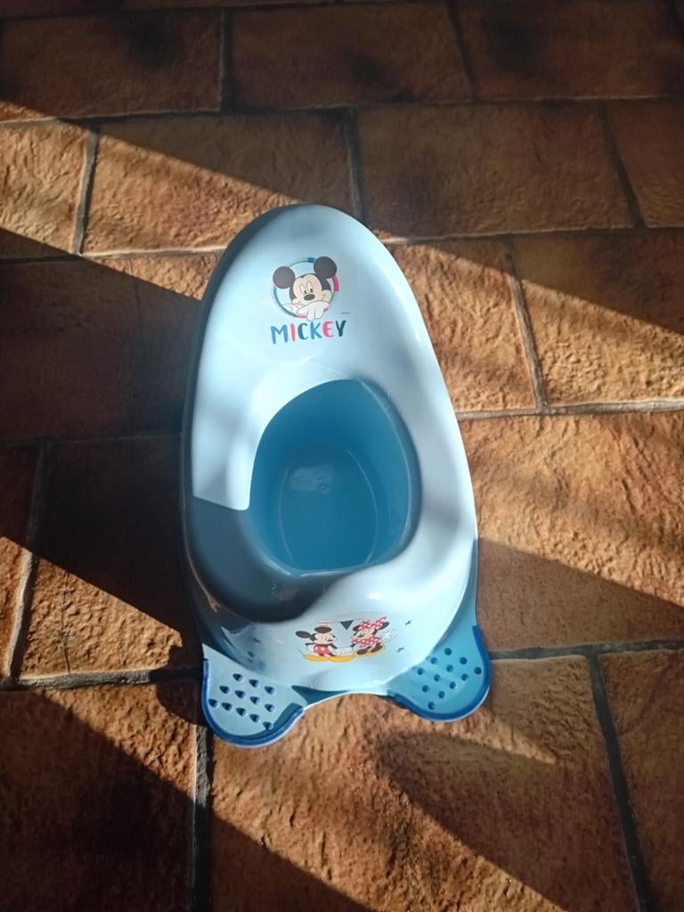Lot petit pot  Disney, reducteur wc premaman et siege  bain